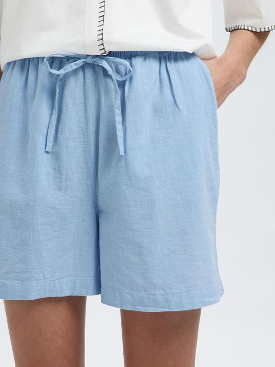 Immagine prodotto Selected Femme Mid Waist Shorts aus Leinengemisch (40)