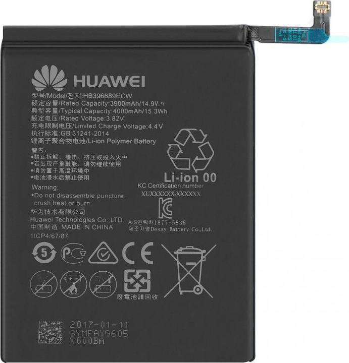 Actual product image Huawei Akku HB396689ECW für Mate 9 / Mate 9 Pro