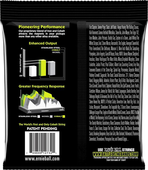 Immagine prodotto Ernie Ball Slinky regolare (4 x, Basso elettrico, 0.11")