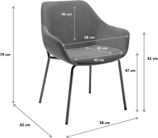 Immagine prodotto Kare Design Armlehnstuhl Avignon Grün