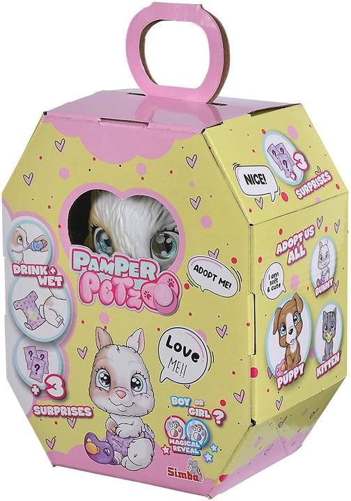 Actual product image Simba Pamper Petz Bunny (15 cm)