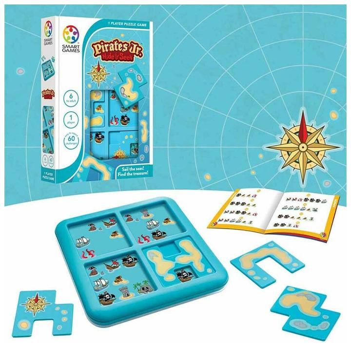 Actual product image Smart Games Pirates Jr Hide Seek (German, French, Italian, English)