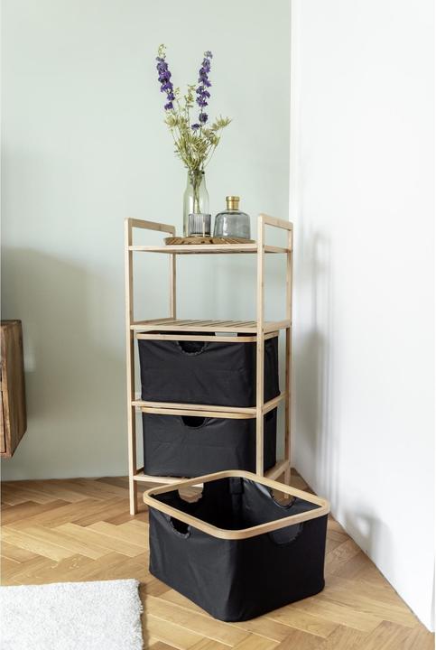 Productafbeelding Wenko Ecori Plank 44 x 93,5 cm, Natuur/Zwart (10 x 36 x 96 cm)