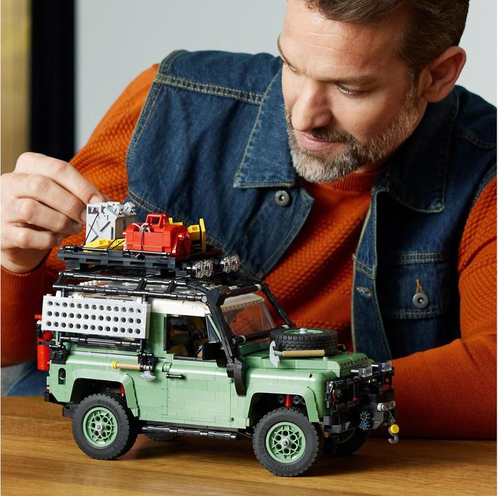 Immagine prodotto LEGO Icone classiche Land Rover Defender 90 10317 (10317, LEGO Icons, Set LEGO rari)