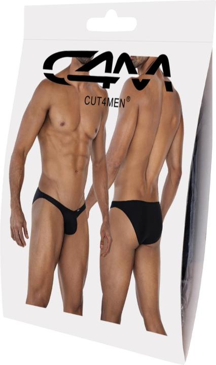 Actual product image Cut4men Herren-Slip in schwarz (XL)