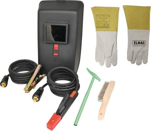 Produktbild Elmag - Schweissplatzausrüstung 25 mm² 3+4 m, SK-SteckerØ 9mm 16/25, GI-Kabel H01N2-D