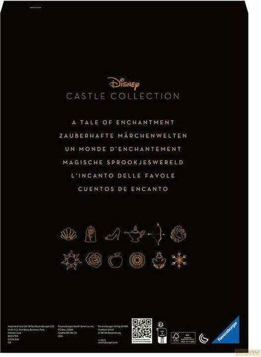 Immagine prodotto Ravensburger Puzzle 12000257 - Biancaneve - 1000 pezzi Puzzle collezione castello Disney per (1000 pezzi)
