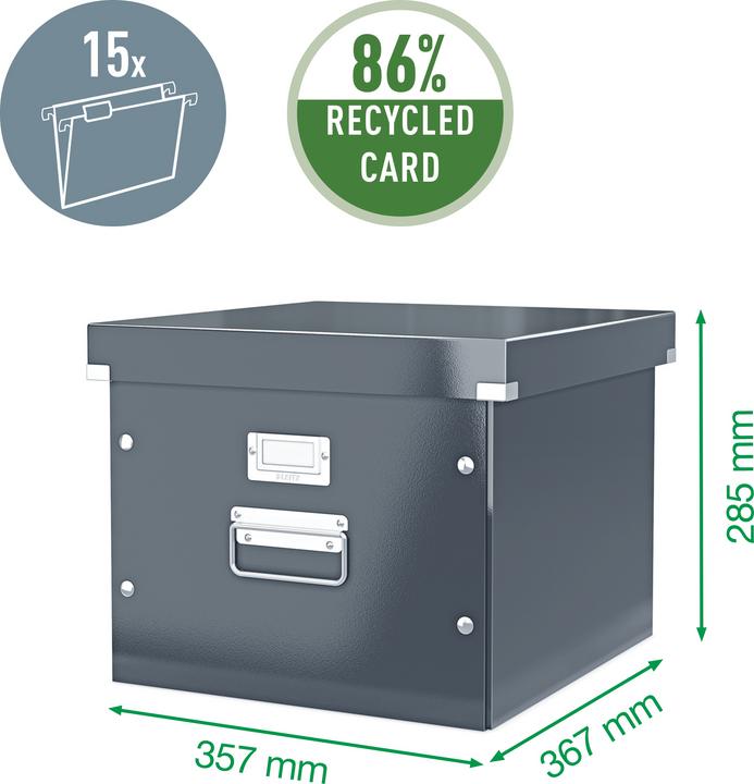Actual product image Leitz Click Store transport box (A4)