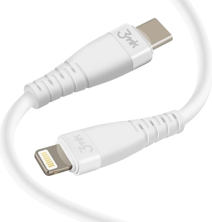 Immagine prodotto 3MK Cavo USB Hyper Silicone Cavo Lightning 20W 1m (1 m, USB 3.2 Gen 2)