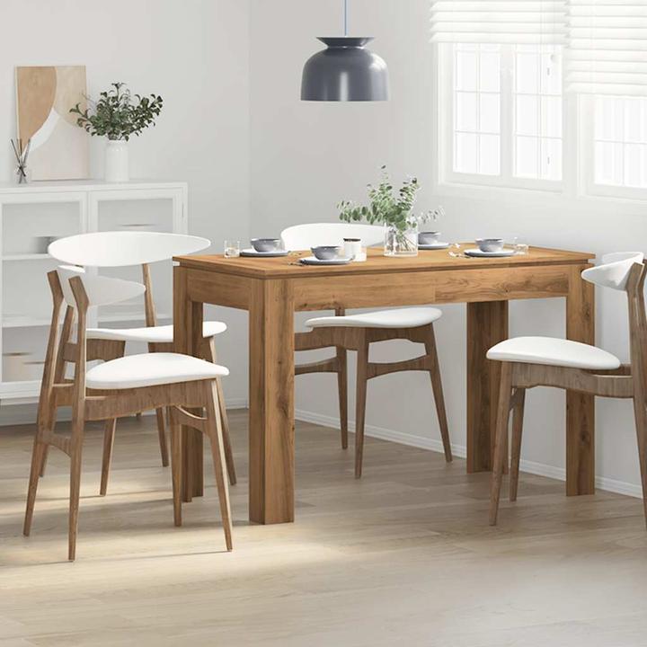 Produktbild VidaXL Esstisch Artisan-Eiche 120x60x76 cm Holzwerkstoff (120 x 60 x 76 cm)