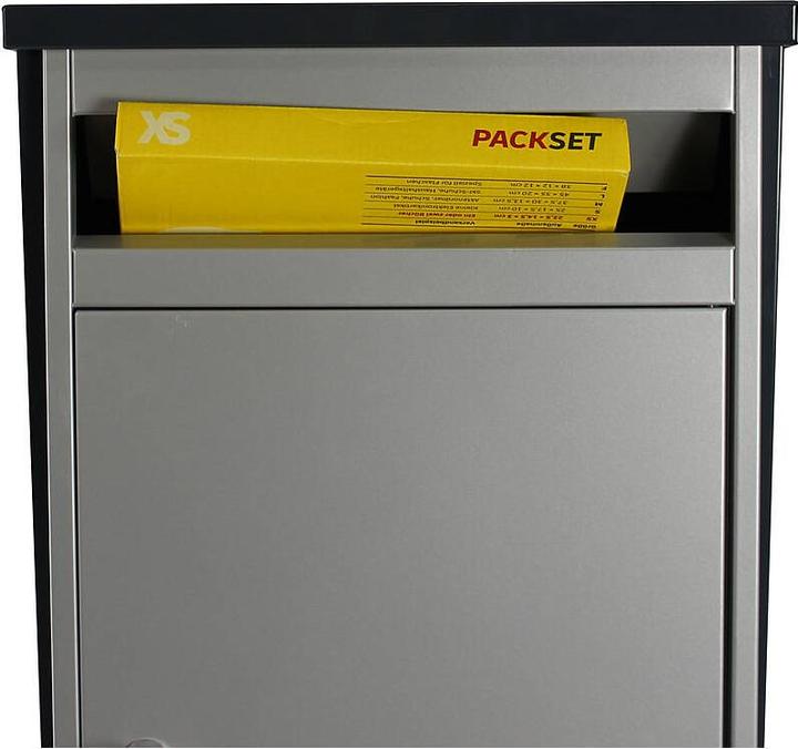 Produktbild SafePost Eurotrend No.1 Briefkasten anth./silber