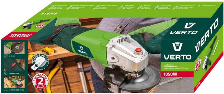 Actual product image Verto 098 Angle grinder 10500 RPM (125 mm)