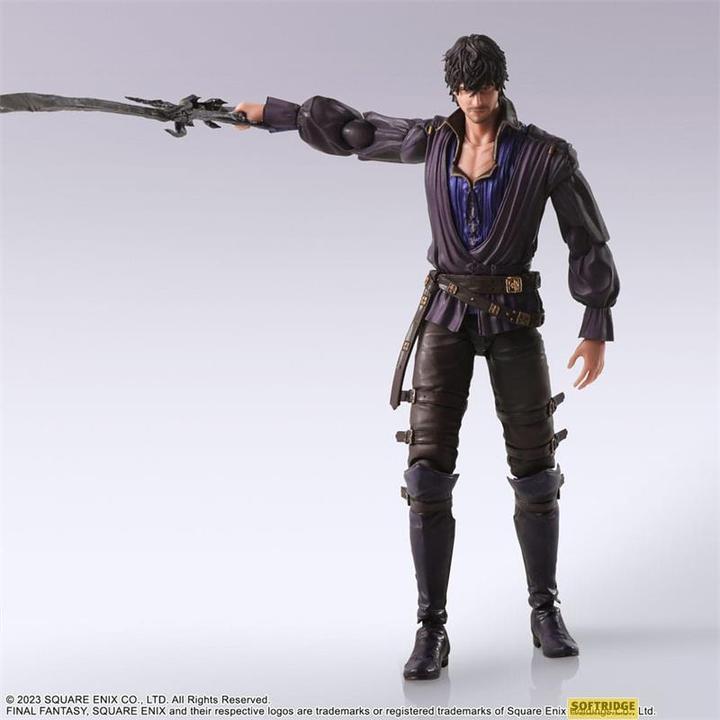 Actual product image Square Enix Final Fantasy XVI Bring Arts figurine Barnabas Tharmr 15 cm