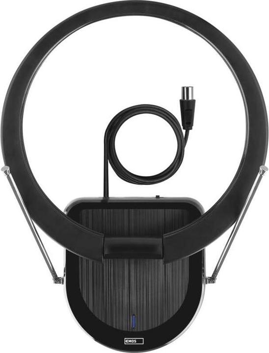 Actual product image Emos Indoor antenna CITY RING-C500, DVB-T2, DAB, LTE/4G/5G Filter (Indoor antenna, DVB-T / -T2)