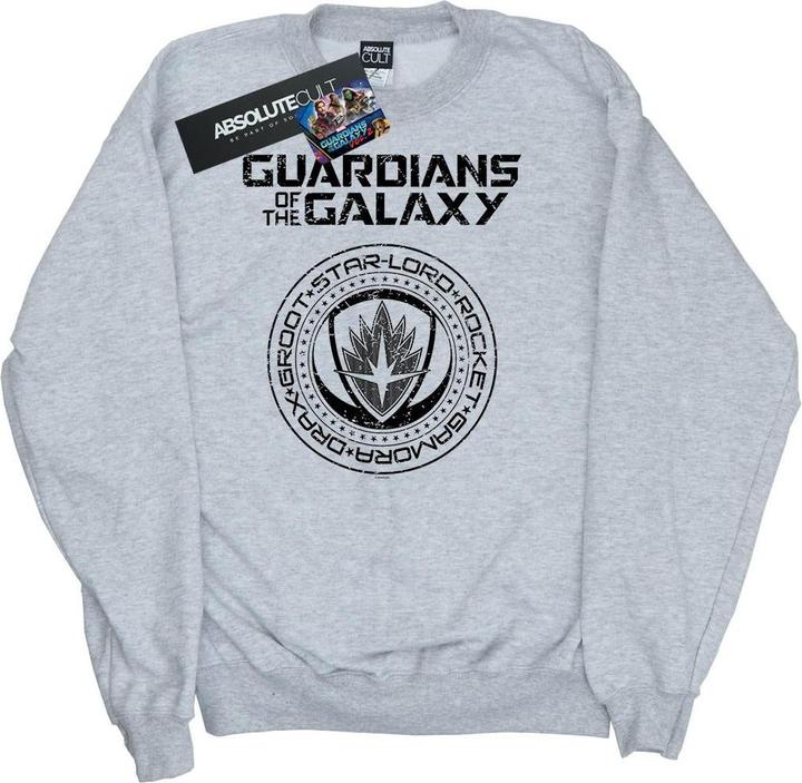 Actual product image Mens Guardians Of The Galaxy Vol. 2 Distressed Seal Sweatshirt (L)