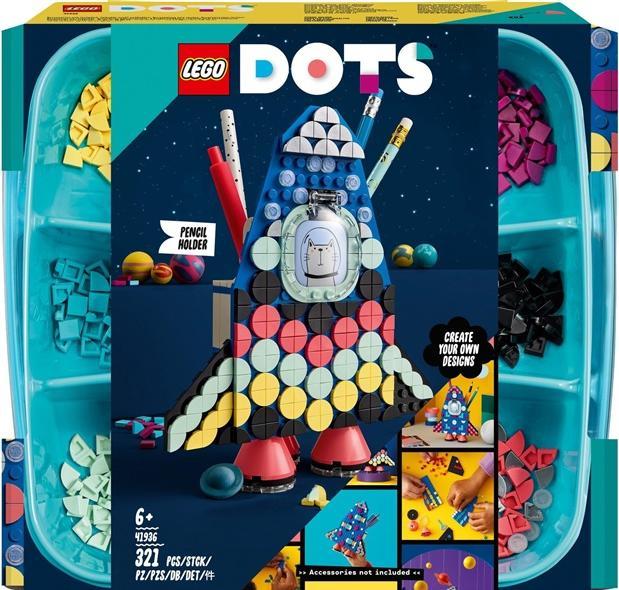 Image du produit LEGO Porte-stylo fusée (41936, LEGO Dots)
