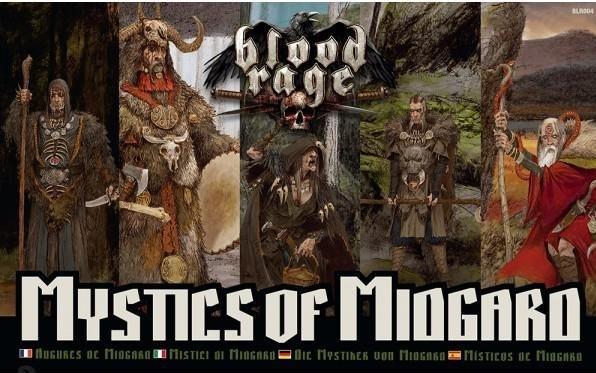 Image du produit Asmodée Blood Rage Les Mystiques de Midgard Extension (Allemand)