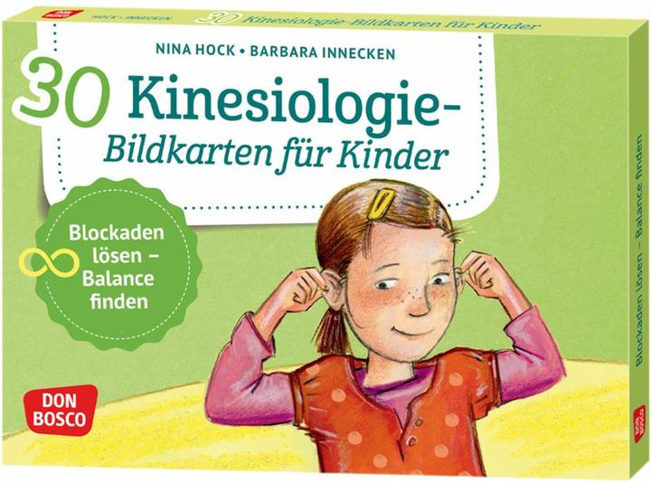 Actual product image 30 kinesiology picture cards for children (German, Nina Hock, Barbara Innecken, 2021)