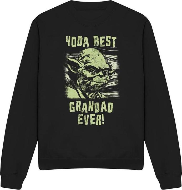 Produktbild Star Wars Yoda Best Grandad Sweatshirt (M)