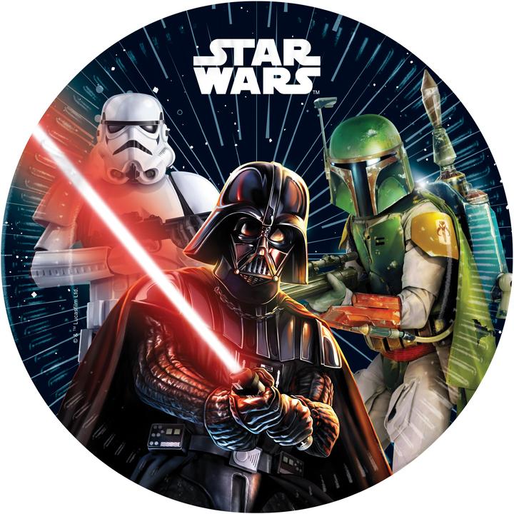 Actual product image Procos Party Plate Star Wars Galaxy (One size)