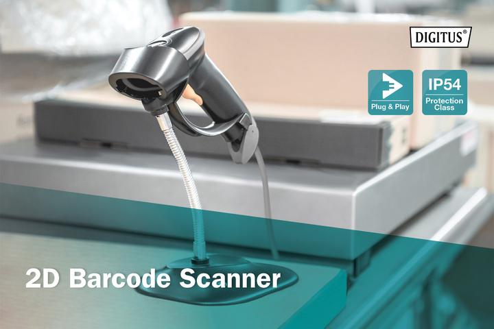 Produktbild Digitus DA-81002 (1D-Barcodes, 2D-Barcodes, QR-Code)