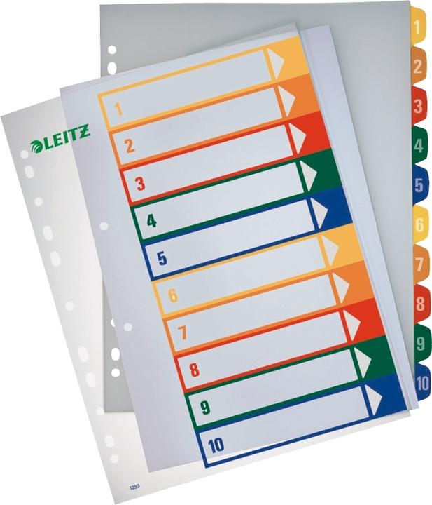 Actual product image Leitz Register PC inscribable