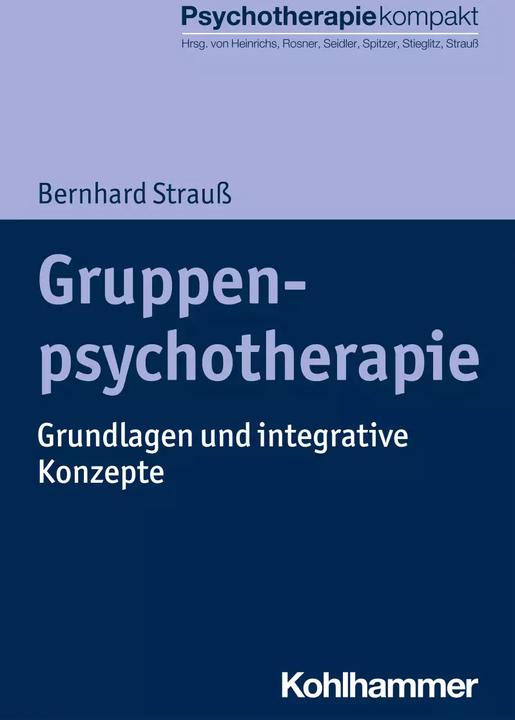 Image du produit Gruppenpsychotherapie (Allemand, Bernhard Strauss, 2022)