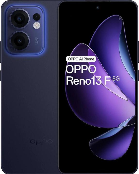 OPPO Reno 13F 5G 8GB/256GB, blue (EU) (256 GB, Luminous Blue, 6.65", 50 Mpx, 5G)