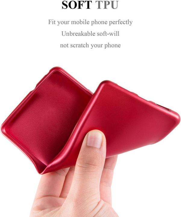 Actual product image Cadorabo TPU Matt Metallic Cover (Samsung Galaxy A70S, Samsung Galaxy A70)