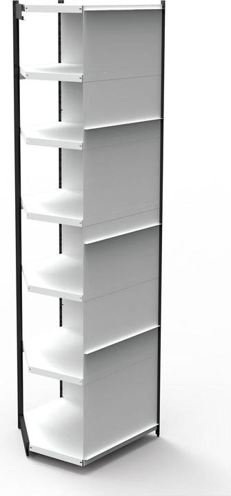 Actual product image kaiserkraft Office shelving system, with back wall