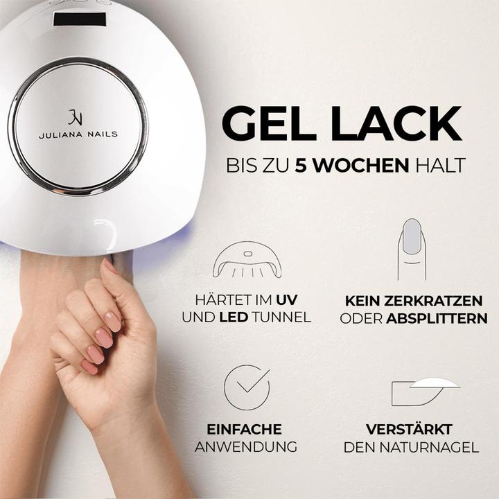 Produktbild Juliana Nails Gel Lack Reflective Glitter Sweet Memory (Reflective Glitter Sweet Memory, UV-Gel Lack)
