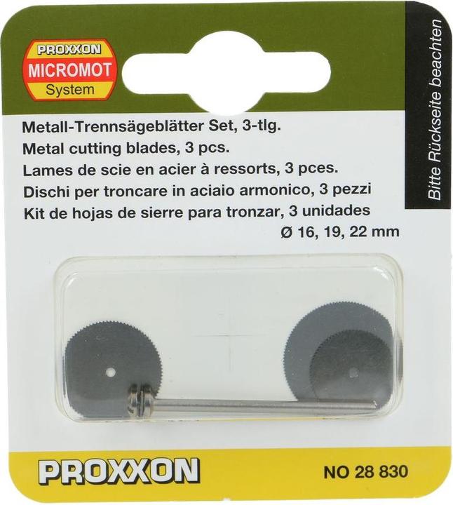 Produktbild Proxxon Trennsägeblätter