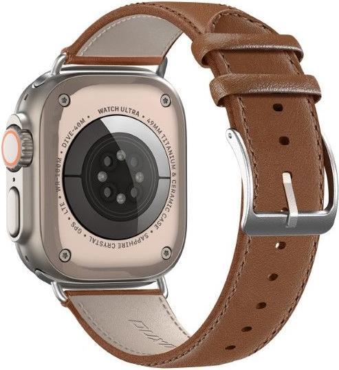 Produktbild Dux Ducis YS Series Echtleder Armband (38 mm, 40 mm, 41 mm, Echtleder, Apple Watch Series 2, Apple Watch Series 3, Apple Watch Series 1, Apple Watch Series 4, Apple Watch Series 5, Apple Watch Series 6, Apple Watch Series 7, Apple Watch Series 8, Apple Watch Series 9, Apple Watch SE)