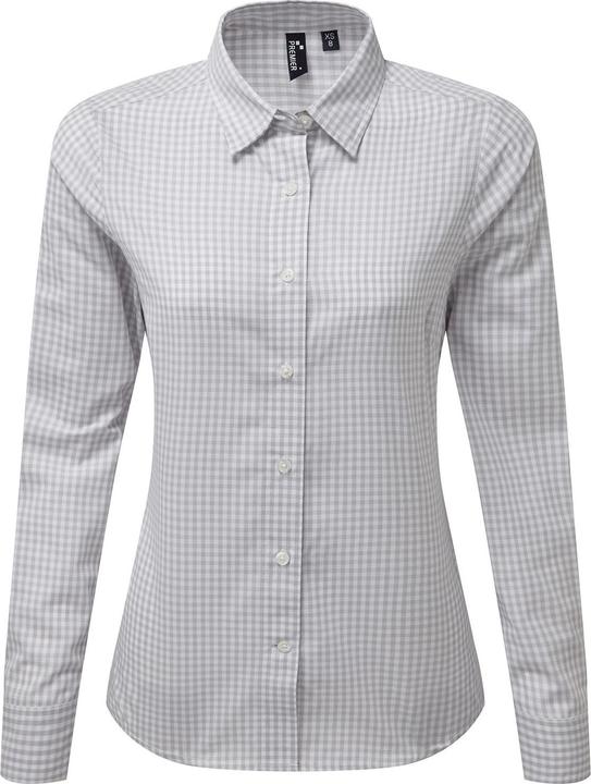Immagine prodotto Premier Maxton Camicia Percalle, a Quadretti Manica Lunga Donna (S)