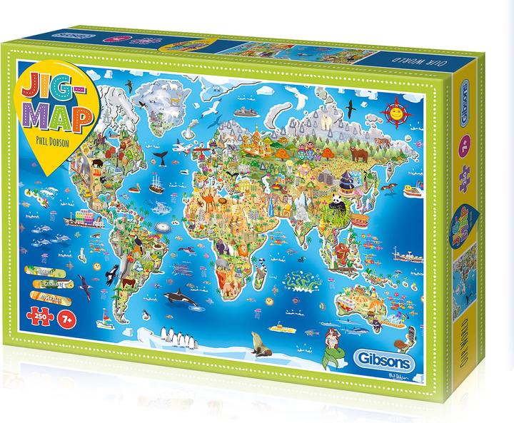 Gibsons Puzzle 250 Nasz świat G3 (250 pieces)