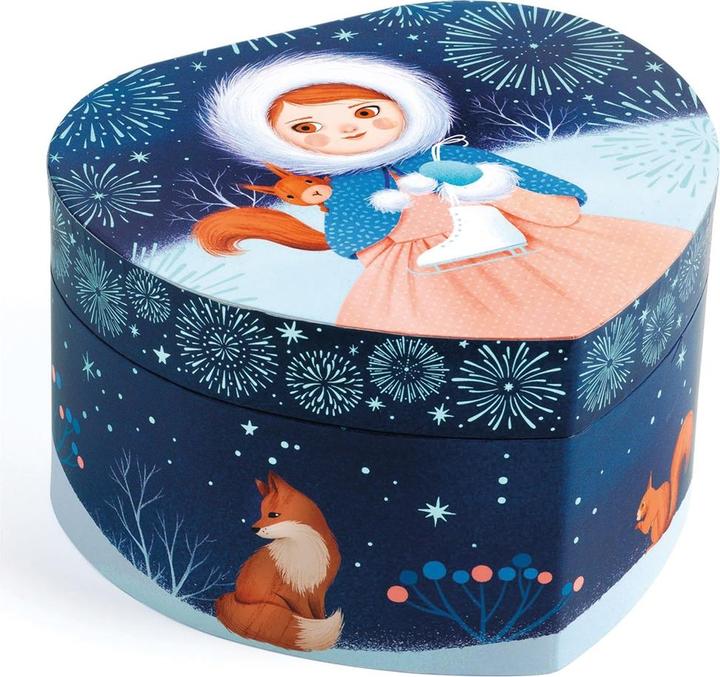 Actual product image Djeco Musical music box figure skater