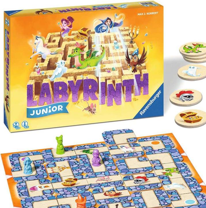 Produktbild Ravensburger Junior Labyrinth (Deutsch, Französisch, Italienisch, Englisch, Spanisch)