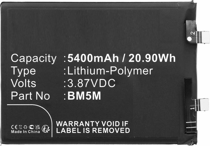 CoreParts Battery for Redmi Mobile (Akku, K60)