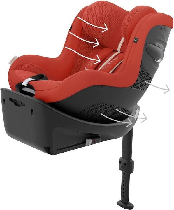 Actual product image Cybex Sirona G I-Size Plus Reboard child seat incl. Base G (Reboarder, ECE R129/i-Size Standard)