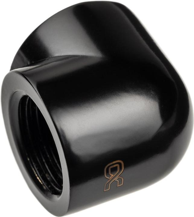 Actual product image Alphacool Icicle adapter 90 degrees G1/4 inch female to G1/4 inch female