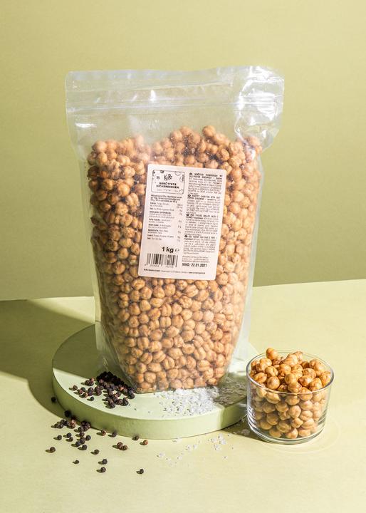 Produktbild KoRo Geröstete Kichererbsen mit Salz-Pfeffer Geschmack (1000 g)