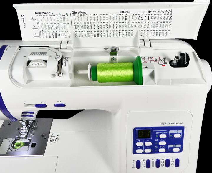 Image du produit W6 Machine à coudre N 3300 Exclusive, couture, patchwork, quilting