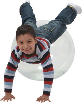 Produktbild Sport 2000 Gymnic® Opti-Ball Gymnastikball transparent 65 cm (65 cm)