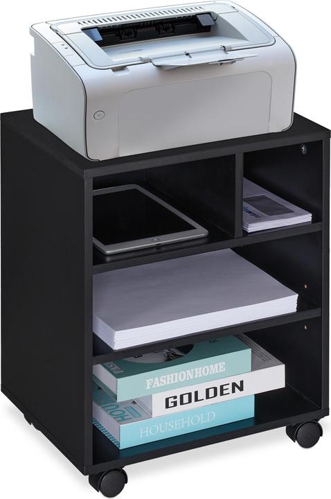 Immagine prodotto Relaxdays Carrello porta stampante (40 x 30 x 49 cm)