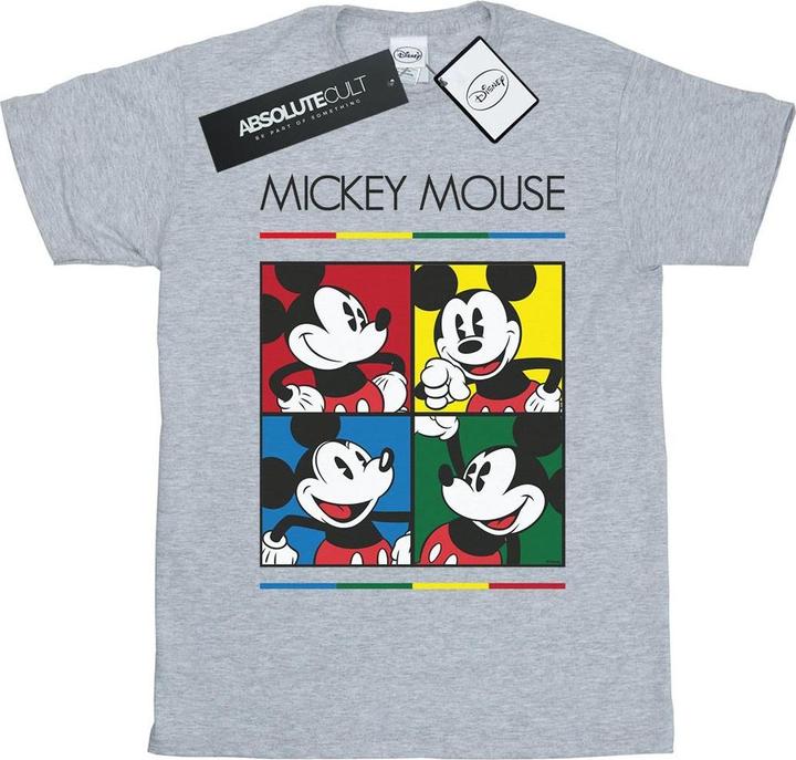 Image du produit Disney - T-shirt MICKEY MOUSE SQUARE COLOUR - Femme (XL)