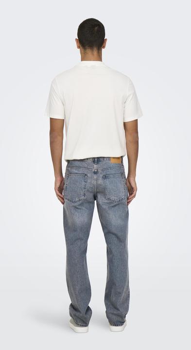 Produktbild Only & Sons ONSEDGE Mittlere Taille Gerade geschnitten Jeans Normal geschnitten jeans (34)