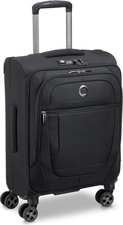 Produktbild Delsey Helium DLX Slim -matkalaukku, musta (40 l, Handgepäck (bis 50l))