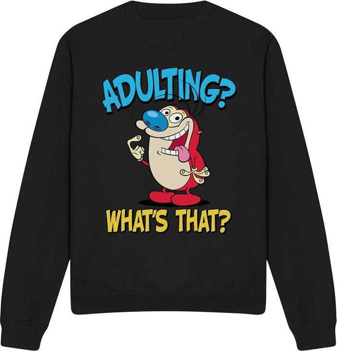 Ren & Stimpy Adulting 2 Sweatshirt