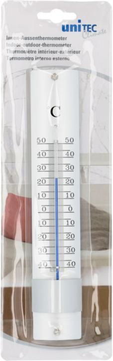 Actual product image Unitec Indoor-outdoor thermometer
