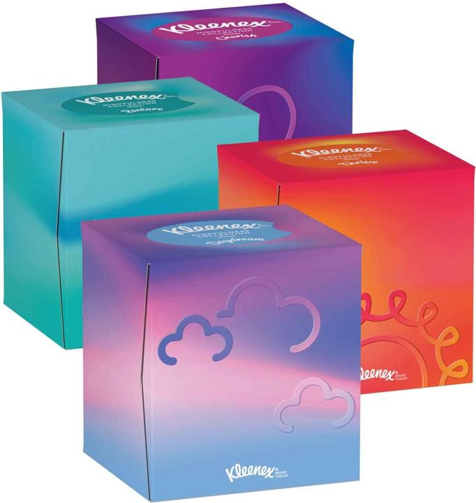 Image du produit Kleenex Collection Tissus cosmétiques Cube Trio